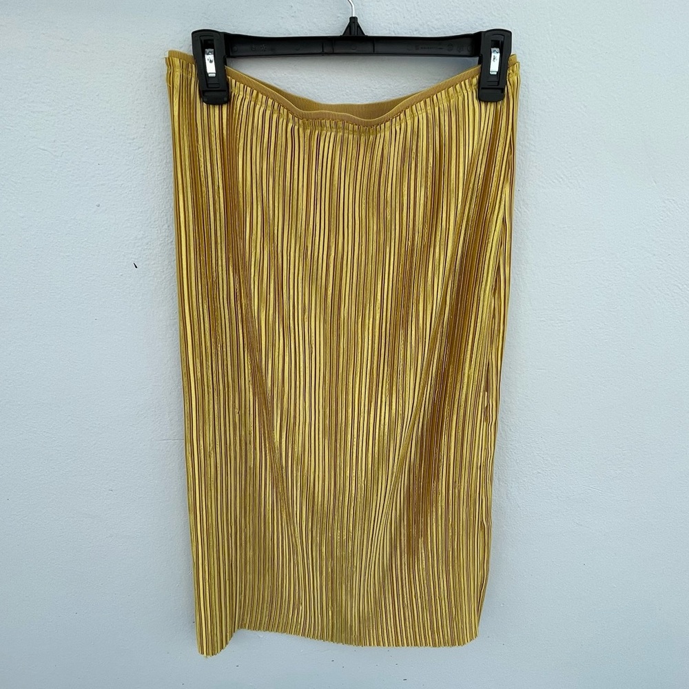 Maeve by Anthropologie Gold Skirt